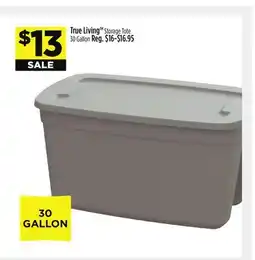 Dollar General True LivingTM Storage Tote offer