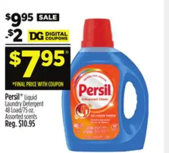 Dollar General Persil Liquid Laundry Detergent offer