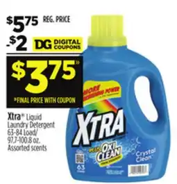 Dollar General Xtra Liquid Laundry Detergent offer