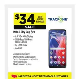 Dollar General Moto G PlayReg offer