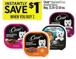 Dollar General Cesar Dog Food offer