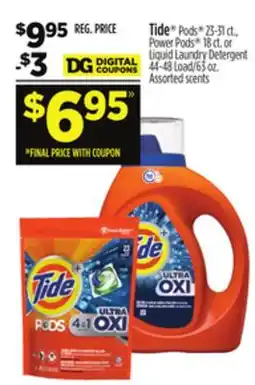Dollar General Tide Pods offer