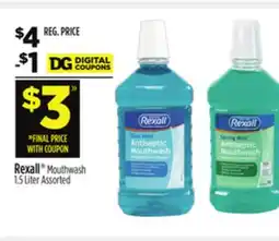 Dollar General Rexall Mouthwash offer