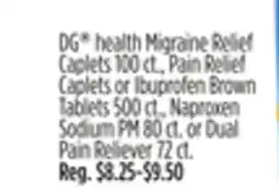 Dollar General DG health offer