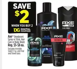 Dollar General Axe offer
