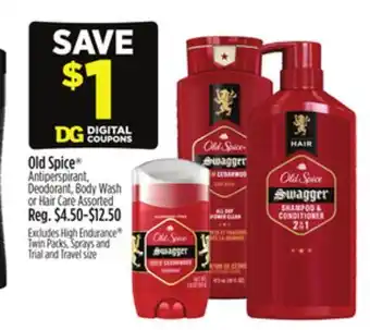 Dollar General Old Spice offer