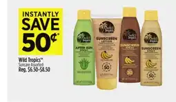 Dollar General Wild Tropics Suncare offer