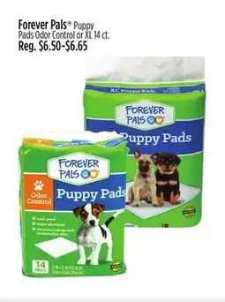 Dollar General Forever Pals Puppy Pads Odor Control or XL offer