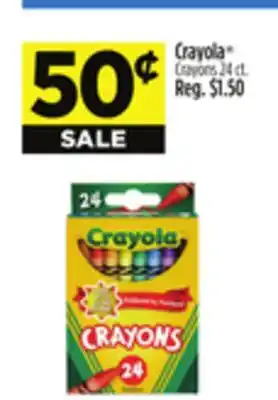 Dollar General Crayola Crayons offer