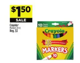 Dollar General Crayola Markers offer