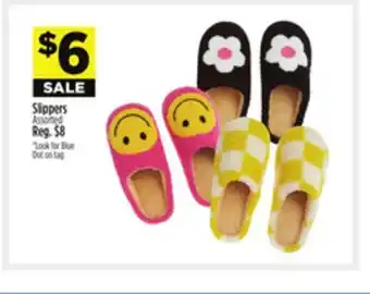 Dollar General Slippers offer