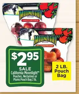 Dollar General Moonlight TM Peaches, Nectarines or Plums Pouch Bag offer