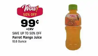 Grocery Outlet Parrot Mango Juice offer