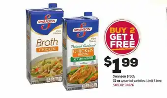 Grocery Outlet Swanson Broth offer