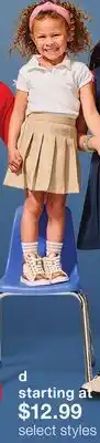 JC Penney Kids' IZOD & Thereabouts Uniform Skirts/Skorts offer