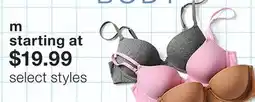 JC Penney Arizona Body Bras offer