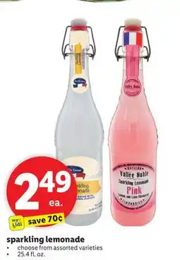 Lidl sparkling lemonade offer