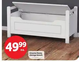 Lidl Livarno Home storage bench offer