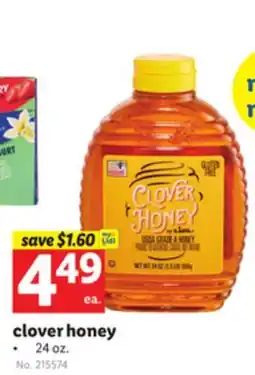 Lidl clover honey offer