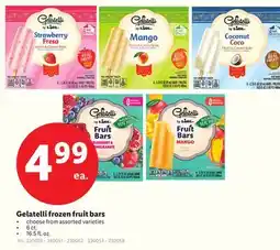 Lidl Gelatelli frozen fruit bars offer