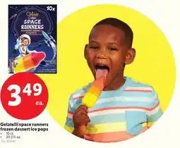 Lidl Gelatelli space runners frozen dessert ice pops offer