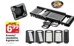 Lidl Ernesto mandoline & grater set offer