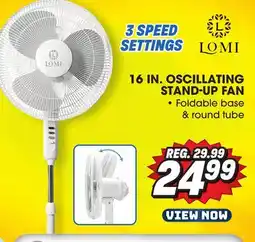 Big 5 LOMI 16 Oscillating Stand Up Fan offer