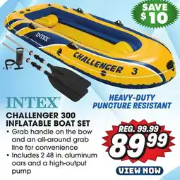 Big 5 Intex Challenger 300 Inflatable Boat Set offer