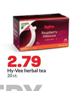Hy-Vee Hy-Vee herbal tea offer