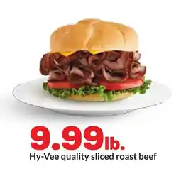 Hy-Vee Hy-Vee quality sliced roast beef offer