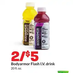 Hy-Vee Bodyarmor Flash I. V. drink offer