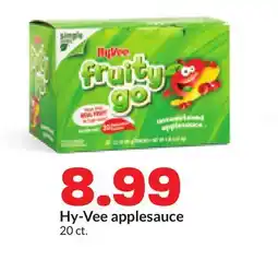 Hy-Vee Hy-Vee applesauce offer