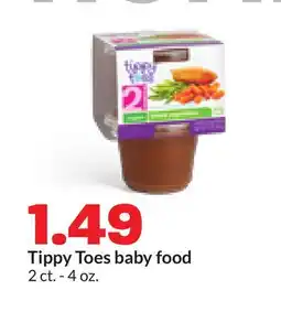 Hy-Vee Tippy Toes baby food offer