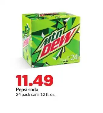 Hy-Vee Pepsi soda offer