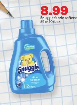 Hy-Vee Snuggle fabric softener offer