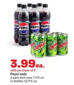 Hy-Vee Pepsi soda offer