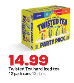 Hy-Vee Twisted Tea hard iced tea offer