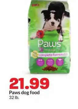 Hy-Vee Paws dog food offer
