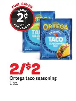 Hy-Vee Ortega taco seasoning offer
