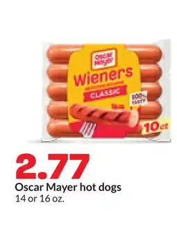 Hy-Vee Oscar Mayer hot dogs offer