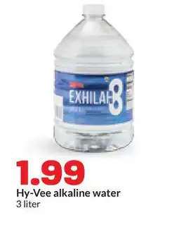 Hy-Vee Hy-Vee alkaline water offer