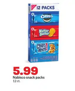 Hy-Vee Nabisco snack packs offer