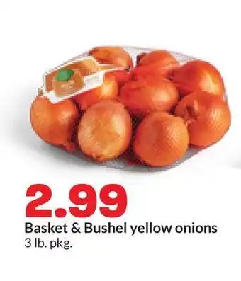 Hy-Vee Basket & Bushel yellow onions offer