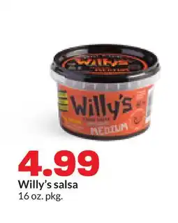 Hy-Vee Willy's salsa offer