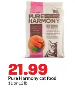 Hy-Vee Pure Harmony cat food offer