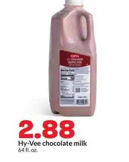 Hy-Vee Hy-Vee chocolate milk offer