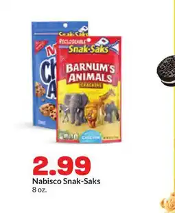 Hy-Vee Nabisco Snak-Saks offer