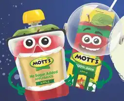 Hy-Vee Mott's apple juice or applesauce offer