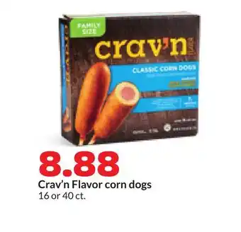 Hy-Vee Crav'n Flavor corn dogs offer