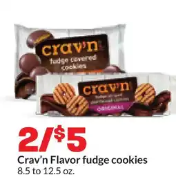 Hy-Vee Crav'n Flavor fudge cookies offer